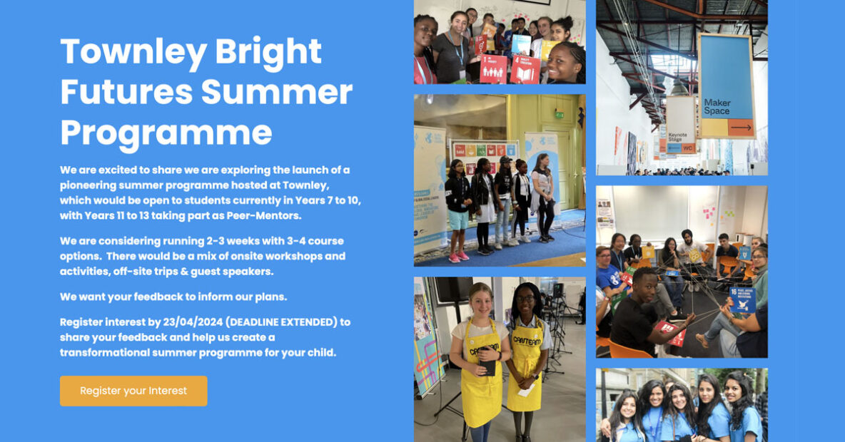 Townley Bright Futures Summer Programme